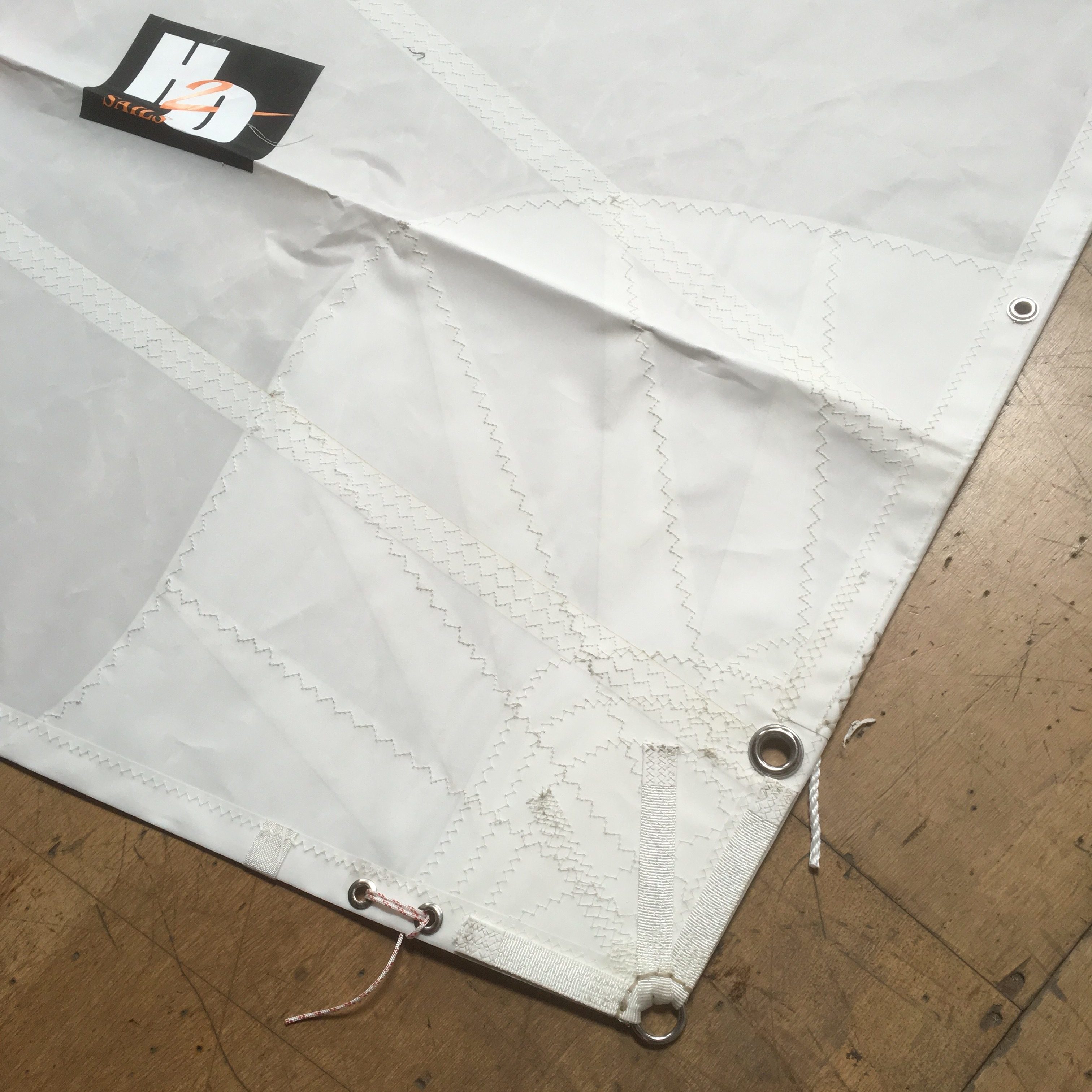 clew and tack sail